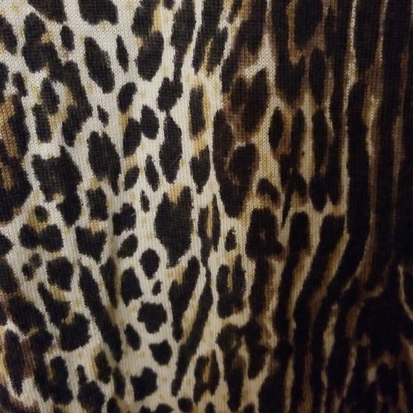 J.Crew Leopard Tippi Sweater Merino Wool Sz XS - Picture 3 of 4